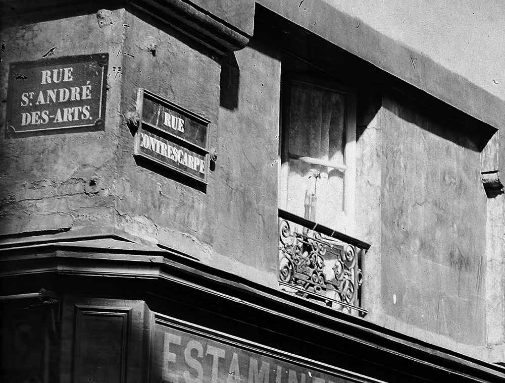 Plaque de rue ville de Paris émaillée avec ou sans fronton